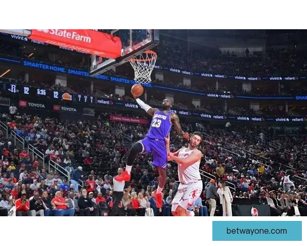 湖人豪取七连胜詹姆斯高效狂砍30分力压杜兰特上演激情暴扣盛宴震撼全场